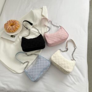 New Autumn Trendy Korean-Style Fashionable Canvas Plush Bag